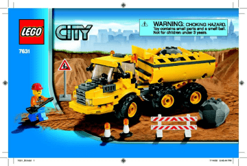 Guide d'installation | Lego 7631 Dump Truck Manuel utilisateur | Fixfr