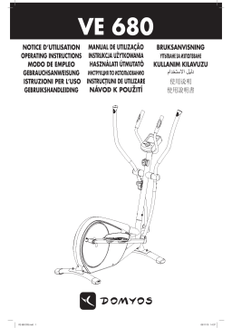 Domyos VE 680 Manuel utilisateur