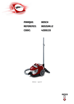 Bosch BGS2UECO Manuel utilisateur