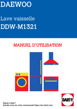 Daewoo DDW-M1321 Manuel utilisateur