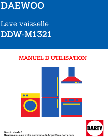 Manuel du propriétaire | Daewoo DDW-M1321 Manuel utilisateur | Fixfr
