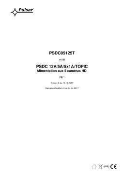 Pulsar PSDC05125T Manuel utilisateur