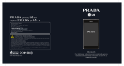 LG Série Prada 3.0 Mode d'emploi