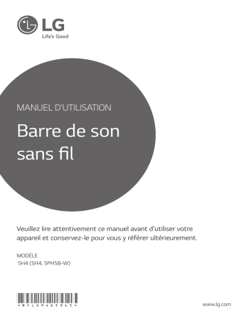 LG SH4 Manuel du propriétaire | Fixfr