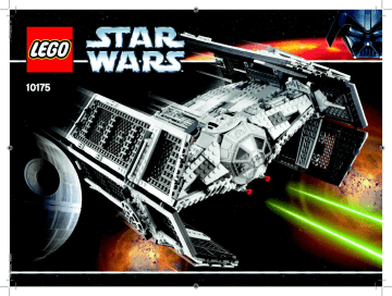Guide d'installation | Lego 10175 Vader's TIE Advanced Manuel utilisateur | Fixfr
