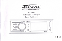 Takara RDU 1510 Manuel utilisateur