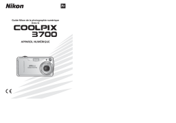 Nikon Coolpix E3700 Manuel utilisateur