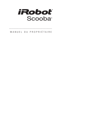 Manuel du propriétaire | iRobot SCOOBA 450 Manuel utilisateur | Fixfr