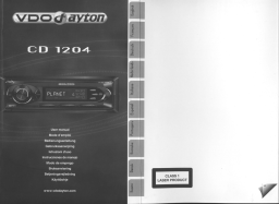 VDO DAYTON CD 1204 Manuel utilisateur