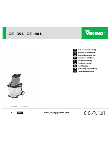 Viking GE140L Mode d'emploi | Fixfr