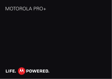 Motorola Pro+ Mode d'emploi | Fixfr