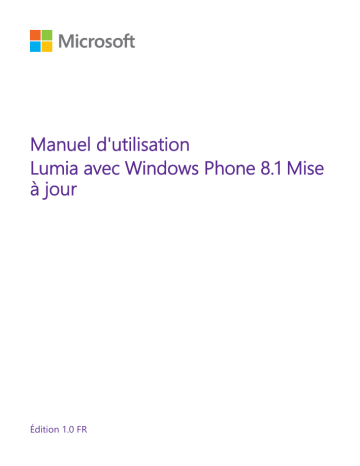Manuel du propriétaire | Microsoft Lumia 535 Manuel utilisateur | Fixfr