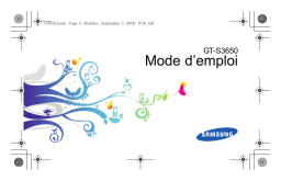 Samsung Corby Mode d'emploi