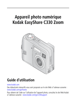 Kodak C330 Manuel utilisateur