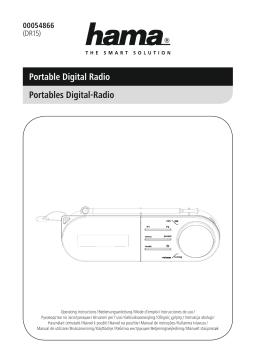 Hama DR15 Manuel utilisateur