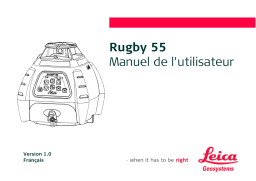 Leica RUGBY 55 Manuel utilisateur