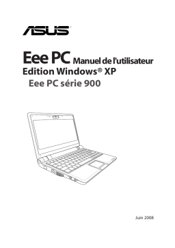 Asus EEE PC 900 Manuel utilisateur