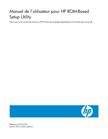 Manuel du propriétaire | HP smartstart software Manuel utilisateur | Fixfr