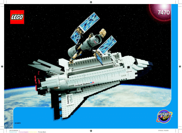 Guide d'installation | Lego 7470 Space Shuttle Discovery Manuel utilisateur | Fixfr