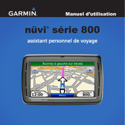 Garmin Nüvi 880 Manuel utilisateur