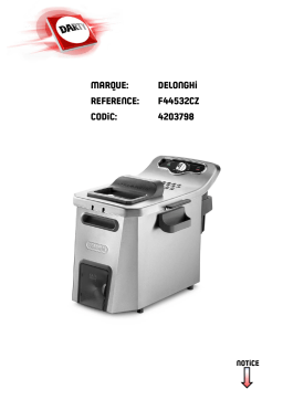 DeLonghi COOL ZONE F44532CZ Manuel utilisateur