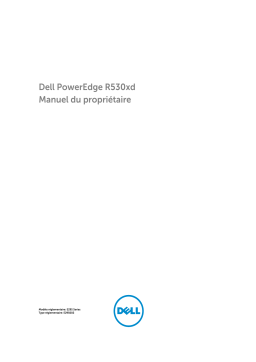 Dell PowerEdge R530xd server Manuel du propriétaire