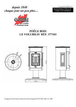 Godin 377103 VOLUBILIS Manuel utilisateur