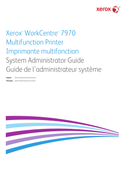 Xerox WorkCentre 7970 Manuel utilisateur