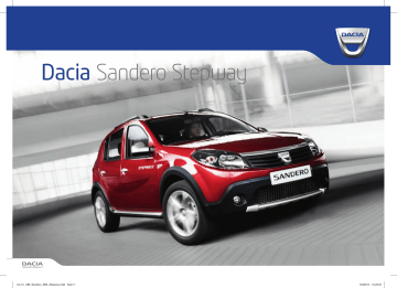 Manuel du propriétaire | Dacia Sandero Manuel utilisateur | Fixfr