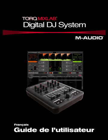 Avid M-Audio Torq MixLab Mode d'emploi | Fixfr