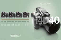 Hasselblad H4D40 Manuel utilisateur