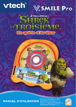 VTech JEU V.SMILE PRO SHREK LE TROISIEME Manuel utilisateur