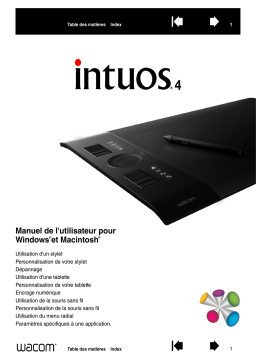 Wacom INTUOS 4 Manuel utilisateur