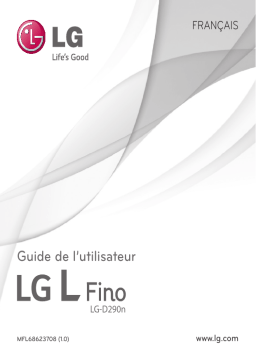 LG Série D290N Manuel utilisateur