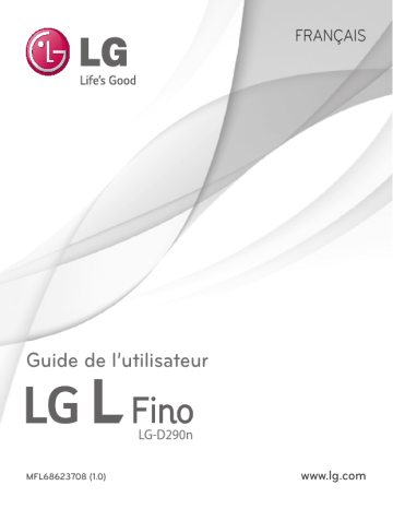 L Fino | Mode d'emploi | LG Série D290N Manuel utilisateur | Fixfr
