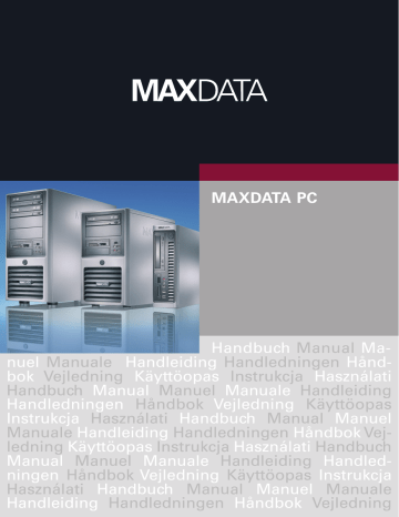 Manuel du propriétaire | MAXDATA PC ATX Manuel utilisateur | Fixfr
