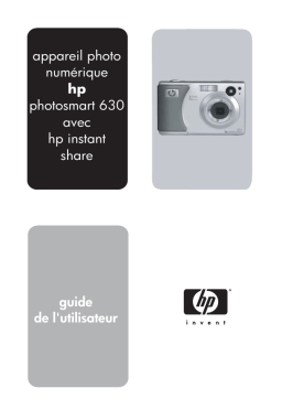 HP PhotoSmart 630 Manuel utilisateur