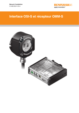 Renishaw OMM-S interface and receiver Guide d'installation