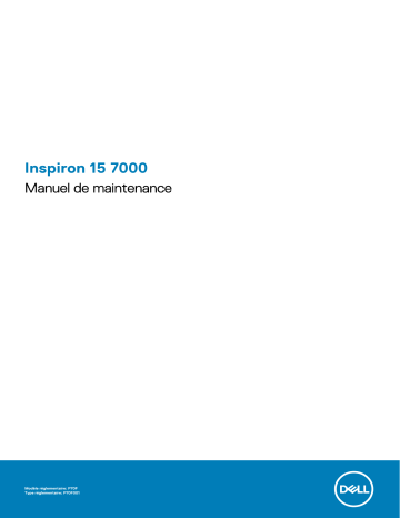 Dell Inspiron 7570 laptop Manuel utilisateur | Fixfr