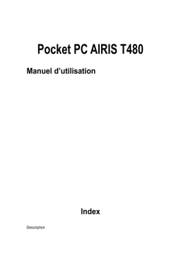 AIRIS T480 Manuel utilisateur