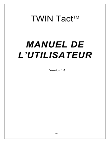 Mode d'emploi | ZTE TWIN Tact sfr Manuel utilisateur | Fixfr