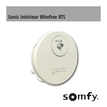 Mode d'emploi | Somfy Détecteur de soleil pour volet Somfy Manuel utilisateur | Fixfr