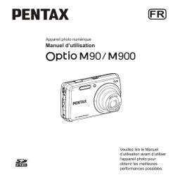 Pentax Série Optio M90 Manuel utilisateur