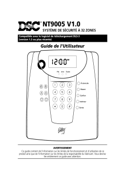 ADT NT9005 Manuel utilisateur