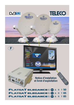 Teleco Flatsat Elegance Smart Manuel utilisateur