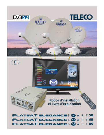 Teleco Flatsat Elegance Smart Manuel utilisateur | Fixfr