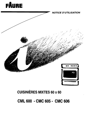 Manuel du propriétaire | Aeg-Electrolux FAURE 1999 356 733901 Manuel utilisateur | Fixfr