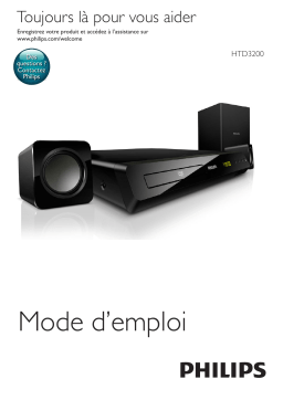 Philips HTD3200 Manuel utilisateur