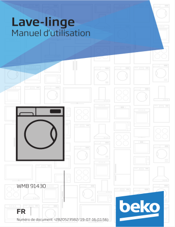 Manuel du propriétaire | Beko WTE6511Y Manuel utilisateur | Fixfr