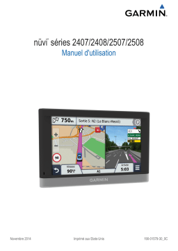 Garmin Nüvi 2417 Manuel utilisateur